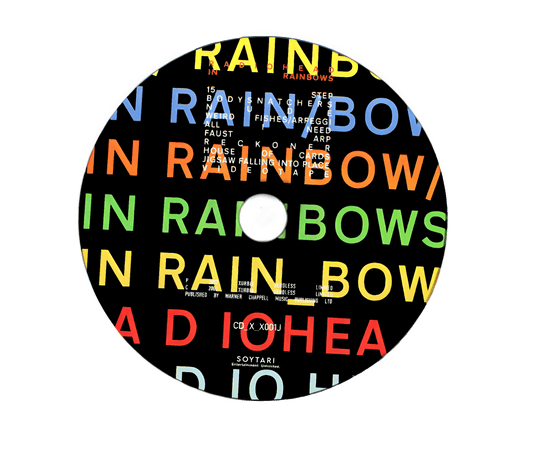 Radiohead In Rainbows Halı