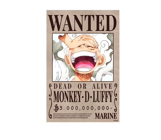 Wanted Luffy Halı