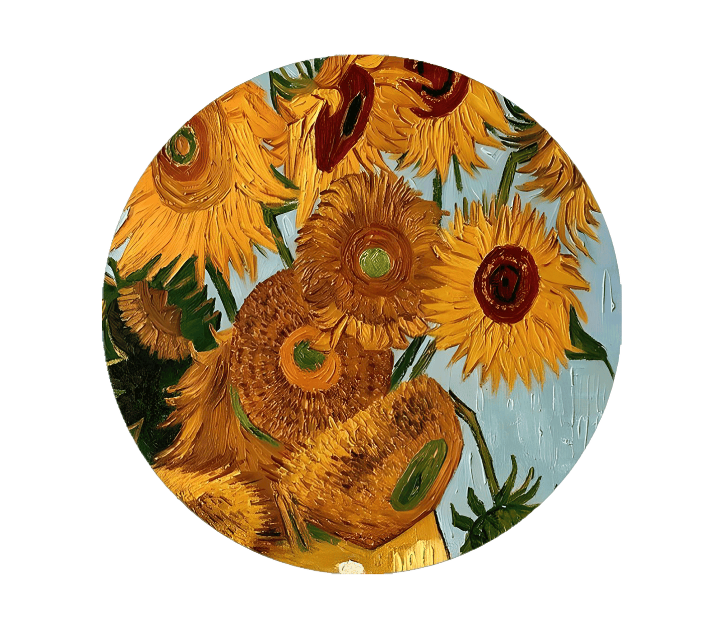 Van Gogh Sunflowers Halı